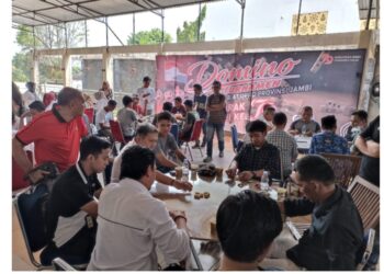 Semarakan Momen HUT ke-79 RI, Setwan DPRD Provinsi Jambi Gelar Turnamen Domino