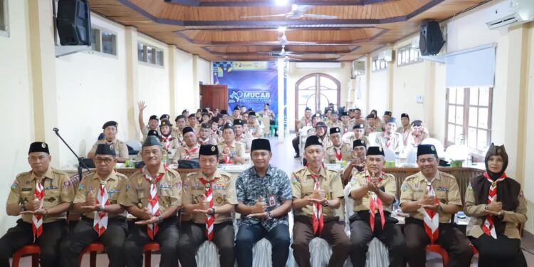 Sekda Tanjab Barat Resmi Buka Muscab Pramuka 2024, Dorong Suksesi Organisasi Lebih Baik