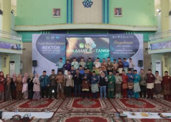 Bupati Tanjab Barat Hadiri Sertijab Rektor UIN Jambi, Harapkan Kemajuan Kampus
