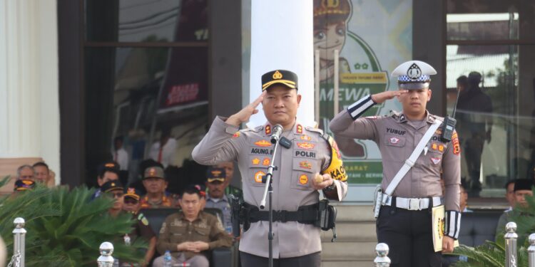 Operasi Lilin 2024 Dimulai, Kapolres Tanjab Barat Pastikan Nataru Aman dan Kondusif