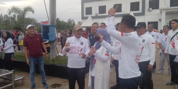 Hakordia 2024 di Tanjab Barat: Jalan Sehat dan Edukasi Antikorupsi Meriahkan Peringatan