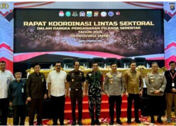 Hadiri Rakor Lintas Sektoral, Edi Purwanto: Semua Bersinergi dan Berkolaborasi Jaga Situasi Pilkada 2024