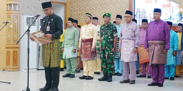 Semangat Bersama di Tengah Hujan: Tanjab Barat Peringati HUT ke-68 Provinsi Jambi