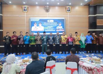 Kunjungan Komandan Lanal Palembang, Sekda Hermansyah Tegaskan Komitmen Pengembangan Potensi Maritim