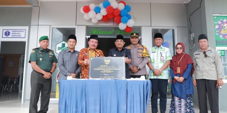Bupati Resmikan Gedung Baru Puskesmas Sungai Saren, Warga Bram Itam Kini Nikmati Layanan Kesehatan Lebih Baik