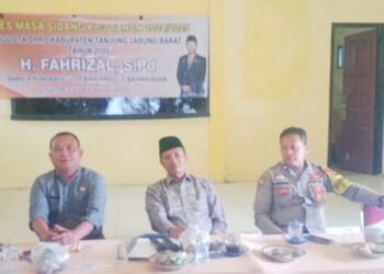H. Fahrizal Tampung Aspirasi Warga Taman Raja dalam Reses DPRD Tanjab Barat