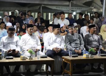 Sekda Tanjab Barat Lepas Peserta Festival Arakan Sahur Ramadan Minggu Ketiga