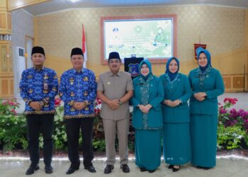 Bupati Tanjab Barat Kukuhkan Ketua dan Pengurus TP- PKK 2025-2030