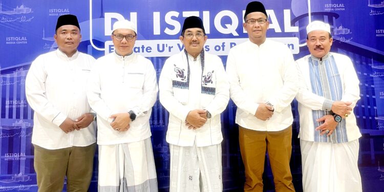 Dihadapan Para Menteri, Anwar Sadat Sampaikan Ceramah di Masjid Nasional Istiqlal Jakarta