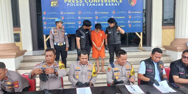 Polres Tanjab Barat Berhasil Ungkap Kasus Curanmor, 13 Kendaraan Diamankan