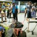 Bupati Anwar Sadat Cangkul Sampah di Jalan Sriwijaya, Tanda Dimulainya Aksi Bersih-Bersih