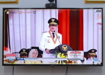 Wabup Katamso Hadiri Peringatan Hari OTDA ke-29 Secara Virtual, Tegaskan Komitmen Sinergi Pusat dan Daerah