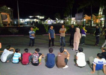 Viral! Tawuran Remaja di Kuala Tungkal Gara-Gara Senjata Mainan, Polisi Turun Tangan