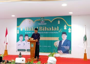 Solid dan Kompak, PKB Tanjabbar Dapat Pujian dari Wabup Katamso di Rakorcab 2025