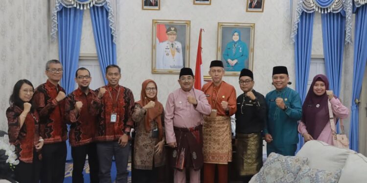 Bupati Tanjab Barat Terima Audiensi Kanwil DJPb Provinsi Jambi, Bahas Penguatan Sinergi dan Optimalisasi Dana Transfer