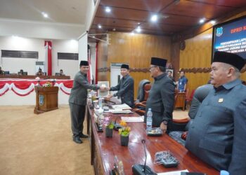 DPRD Tanjab Barat Gelar Paripurna, Bahas LKPJ Bupati 2024 dan Sampaikan Rekomendasi Strategis