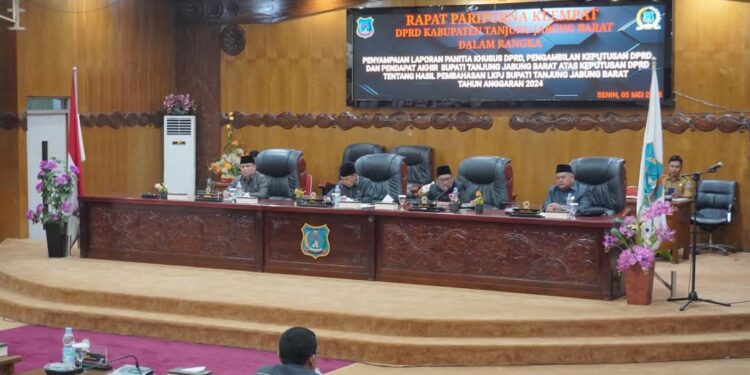 DPRD Tanjab Barat Sahkan Raperda Pembangunan Industri 2025–2045