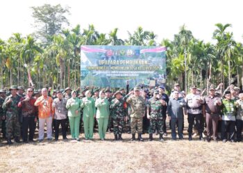 Anggota DPRD Tanjab Barat Hadiri Pembukaan TMMD ke-124 di Bram Itam: Sinergi Membangun Desa