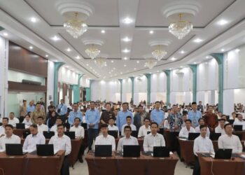 Dorong ASN Berkualitas, Wabup Katamso Pantau Langsung Seleksi PPPK di Kota Jambi