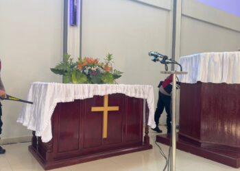 Langkah Nyata Polres Tanjab Barat: 57 Gereja Disterilkan Demi Rasa Aman Jemaat