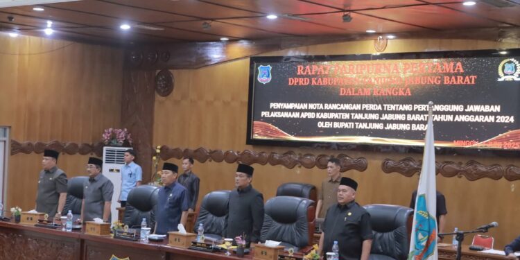RPJMD 2025–2029, Bupati Anwar Sadat Tegaskan Komitmen Wujudkan Tanjab Barat BERKAH MADANI