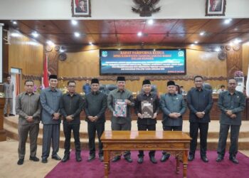 Pemkab-DPRD Tanjab Barat Resmi Teken KUA-PPAS APBD 2026 dalam Rapat Paripurna Kedua