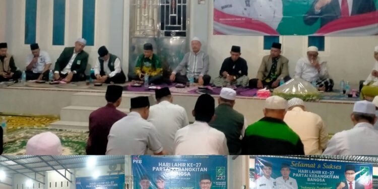 Peringati Harlah Ke 27, DPC PKB Tanjabbar Gelar Tasyakuran