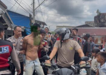 Penikaman Hebohkan Warga Parit 4, Pelaku Berhasil Diamankan Polisi