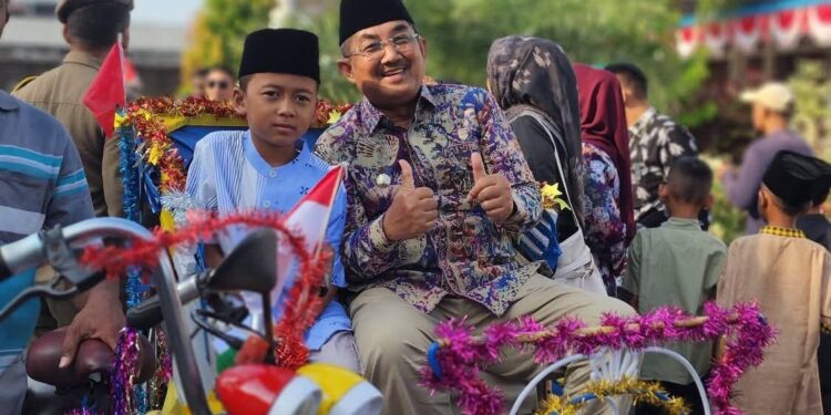 Peringati HUT RI ke-80 dan Hari Jadi Tanjab Barat ke-60, Pemkab Gelar Sunatan Massal Gratis