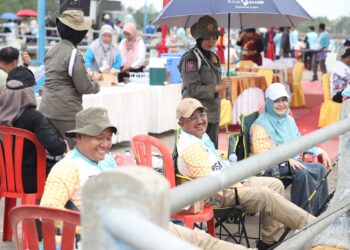 Semarak HUT RI dan Tanjab Barat, Pemkab Gelar Lomba Mancing Forkopimda dan OPD