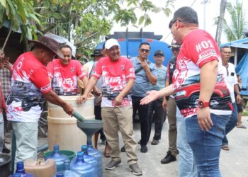 Touring Sekaligus Aksi Sosial, Komunitas TLCI Jambi Disambut Hangat Bupati Tanjab Barat
