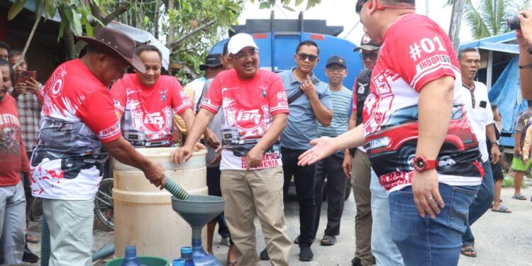 Touring Sekaligus Aksi Sosial, Komunitas TLCI Jambi Disambut Hangat Bupati Tanjab Barat