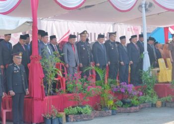 Pimpinan DPRD Tanjab Barat Hadiri Upacara Hari Lahir Pancasila 2025