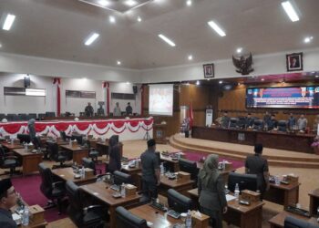 DPRD Tanjab Barat Gelar Paripurna Penyampaian Nota Pengantar KUA-PPAS APBD 2026