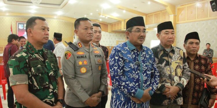 Forkopimda Tanjab Barat Mantapkan Sinergi: Jaga Stabilitas, Tolak Provokasi