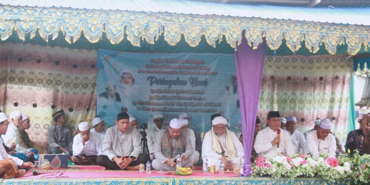 Haul Akbar Syekh Abdul Qadir Al-Jailani di Dataran Pinang, Wabup Katamso Ajak Umat Teladani Nilai Spiritual Sang Ulama Besar