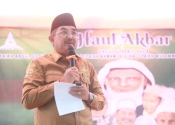 Haul Ulama Besar di Tanjung Senjulang, Bupati Anwar Sadat Ajak Umat Teladani Keteguhan Iman dan Keikhlasan Amal