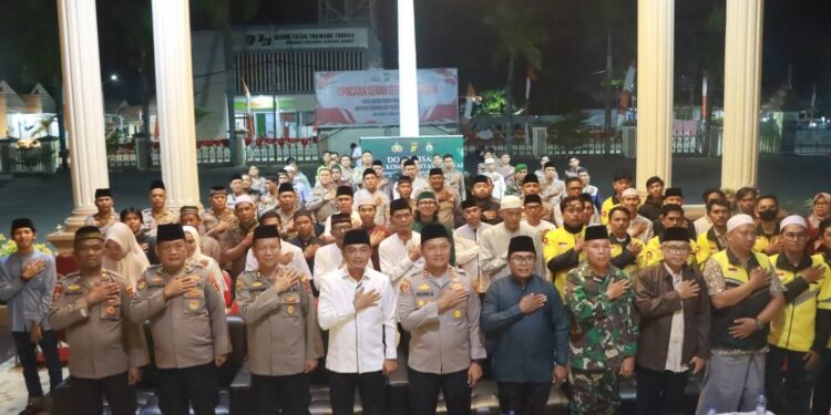 Wakili Bupati, Plt. Asisten Pemerintahan dan Kesra Hadiri Doa Bersama dan Deklarasi Damai 1000 Lilin