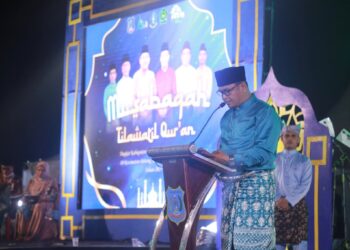 Wakili Bupati, Sekda Resmi Tutup MTQ Ke-53