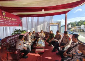 Pantau Langsung Jalur Lintas Timur, Kapolres Tanjab Barat Pastikan Pos Pam dan Pos Yan Siaga Nataru