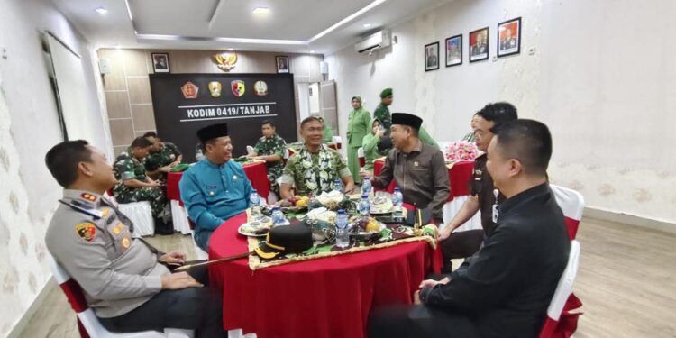 Ketua DPRD Tanjab Barat Hadiri Penyambutan Dandim 0419, Perkuat Sinergi Forkopimda