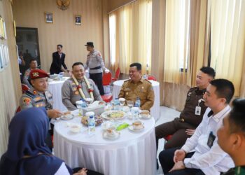 Ucap Terima Kasih dan Selamat Datang, Wabup Katamso Hadiri Pisah Sambut Kapolres