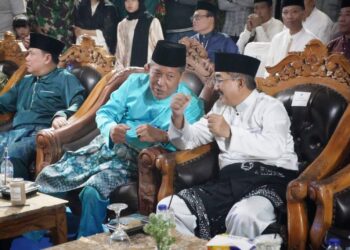 Kuala Tungkal Semarak, Anwar Sadat Lepas Arakan Sahur Bersama Abdullah Sani