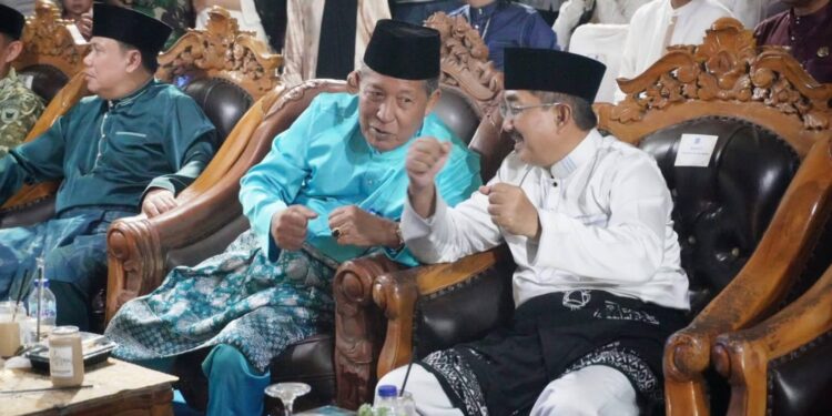 Kuala Tungkal Semarak, Anwar Sadat Lepas Arakan Sahur Bersama Abdullah Sani
