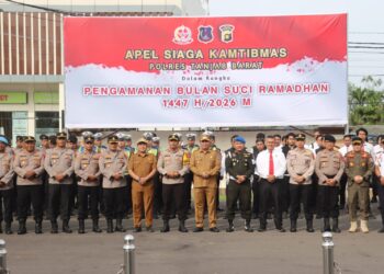 Sinergi Lintas Instansi, Apel Siaga Kamtibmas 1447 H Digelar di Mapolres