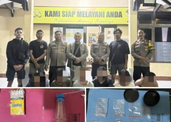 Polsek Tungkal Ulu Bongkar Dua Lokasi Penyalahgunaan Narkoba Sekaligus