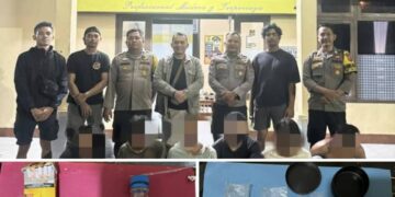 Polsek Tungkal Ulu Bongkar Dua Lokasi Penyalahgunaan Narkoba Sekaligus