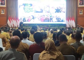 Wabup Katamso Tegaskan Komitmen Ketahanan Pangan di Rakor Nasional Kementan