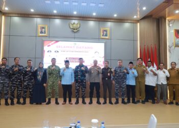 Sinergi Maritim Diperkuat, Anwar Sadat Terima Kunker Danlanal dengan Hangat