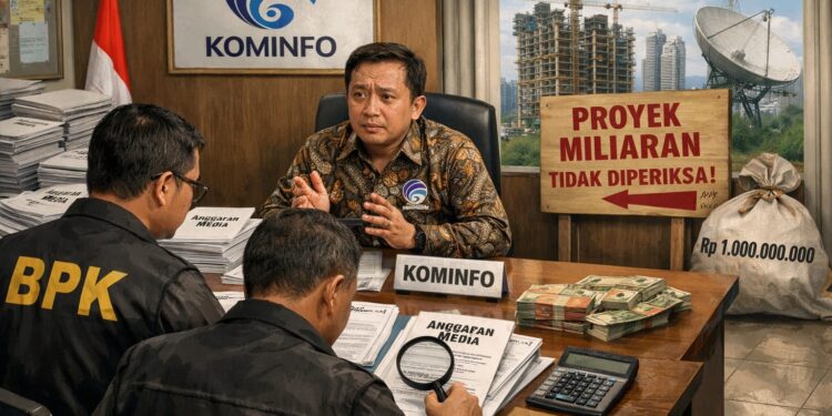 BPK Tebang Pilih, Proyek Miliaran Justru Luput dari Sorotan.